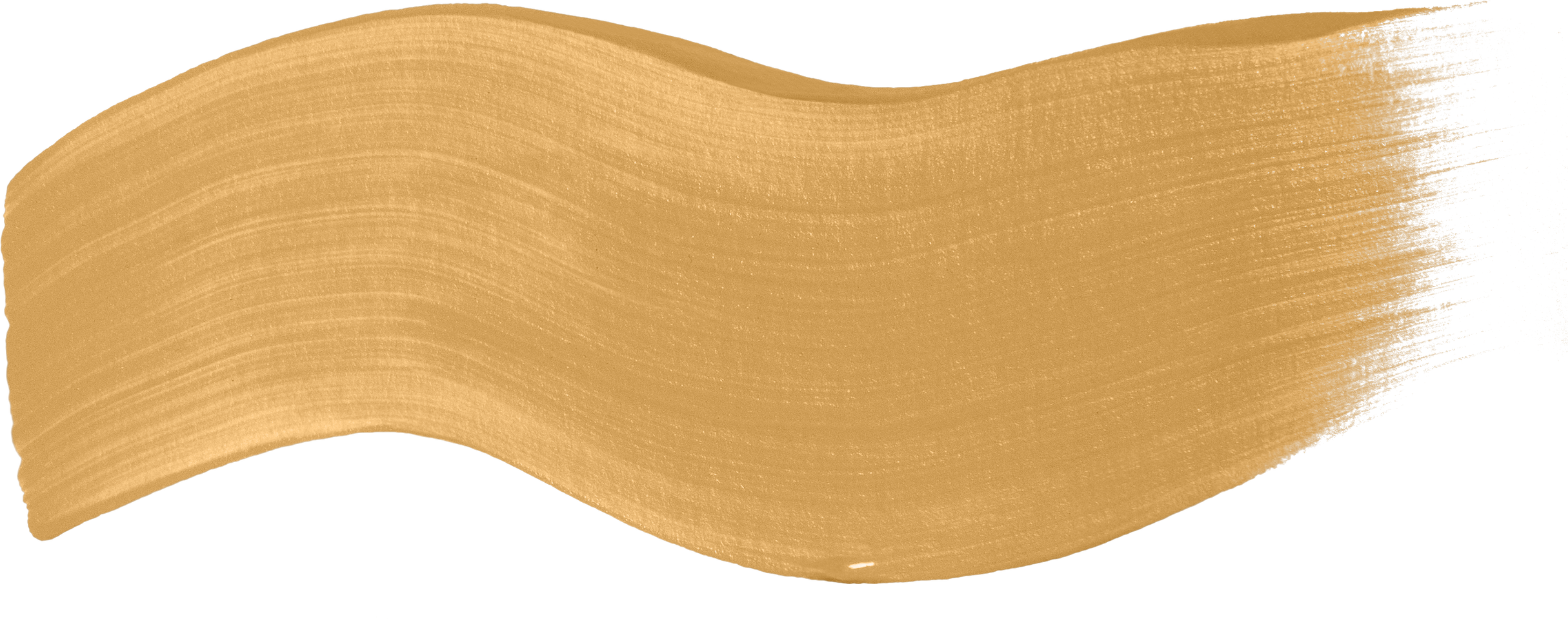 Brown Brushstroke Cutout