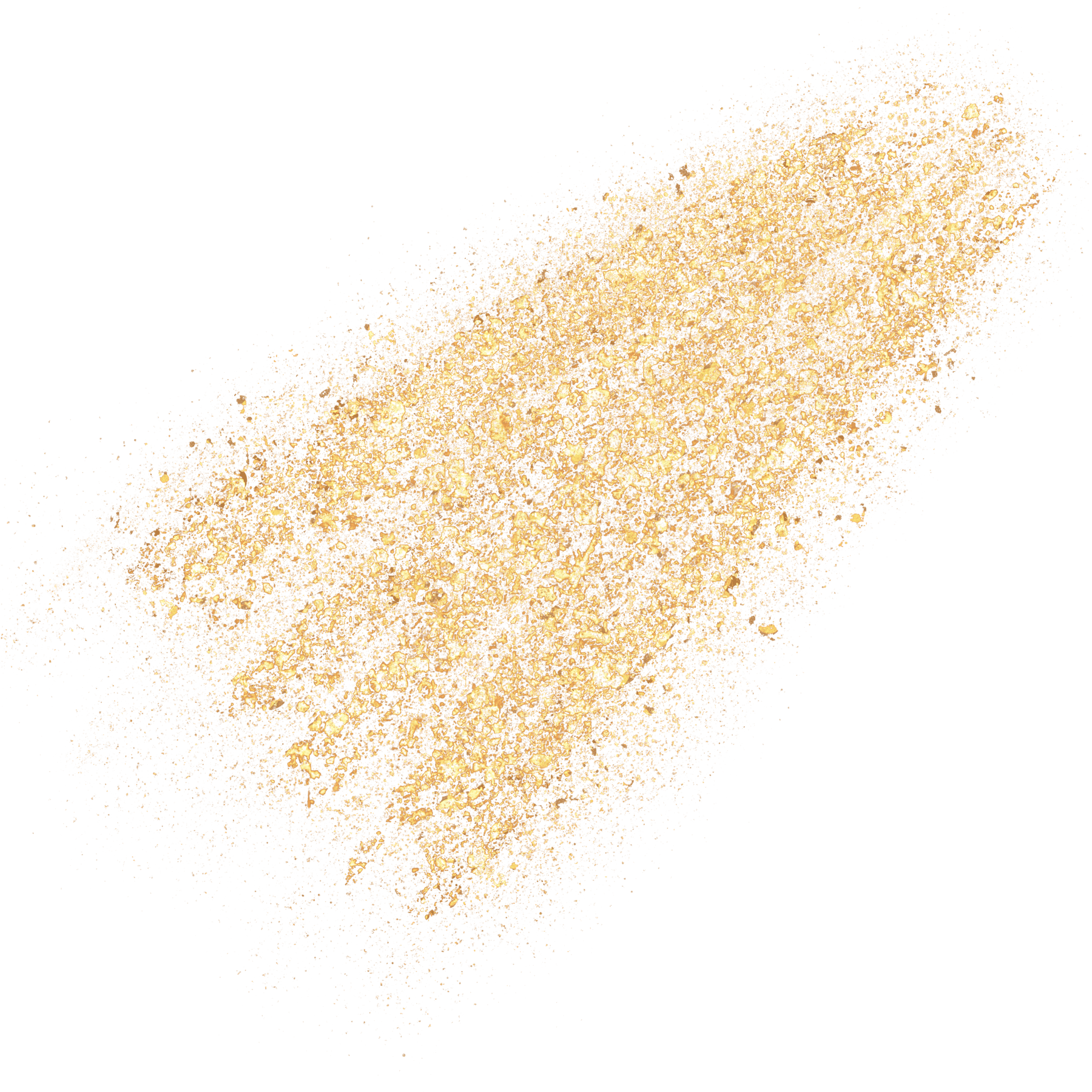 Gold Glitter Brush