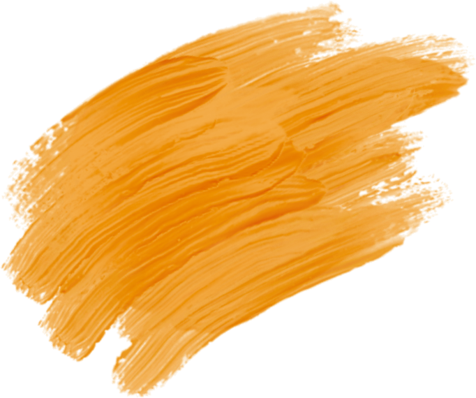 Orange Paint Brush